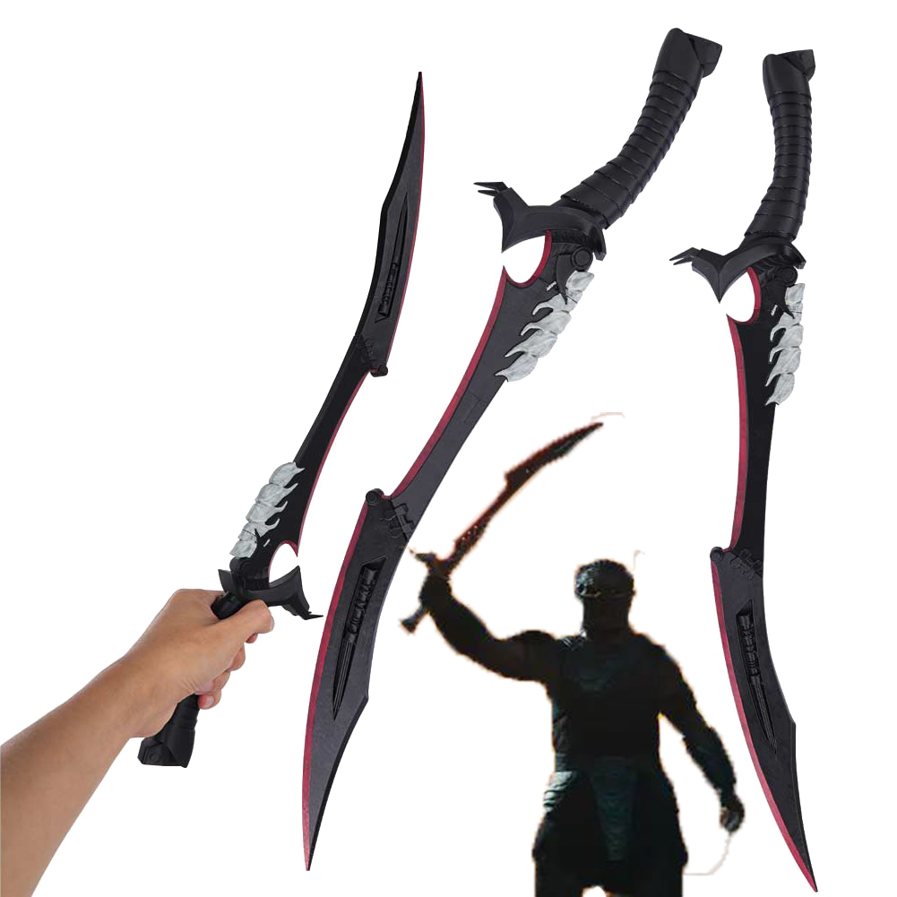 Cosplay Prop Sword - 2025 película depredador Cosplay guerrero ornamento