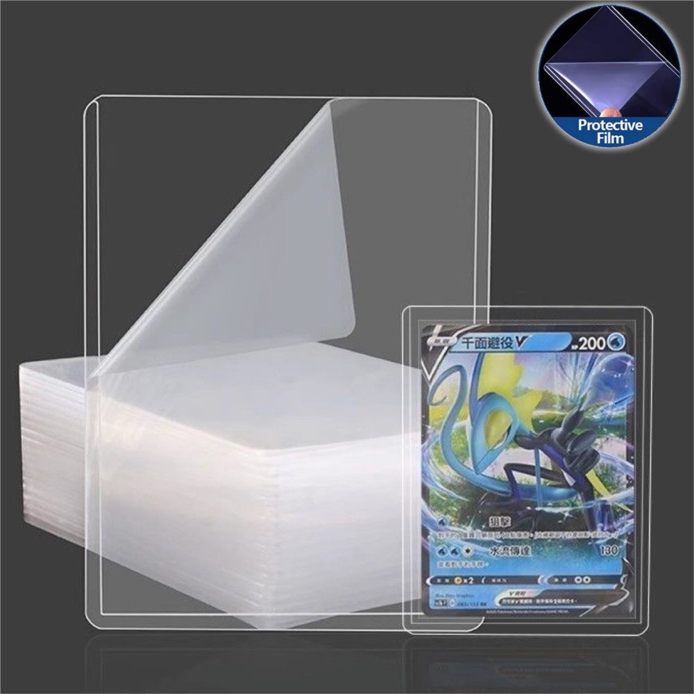 Collector Card Sleeve - 25-100 fundas protectoras rígidas transparentes de