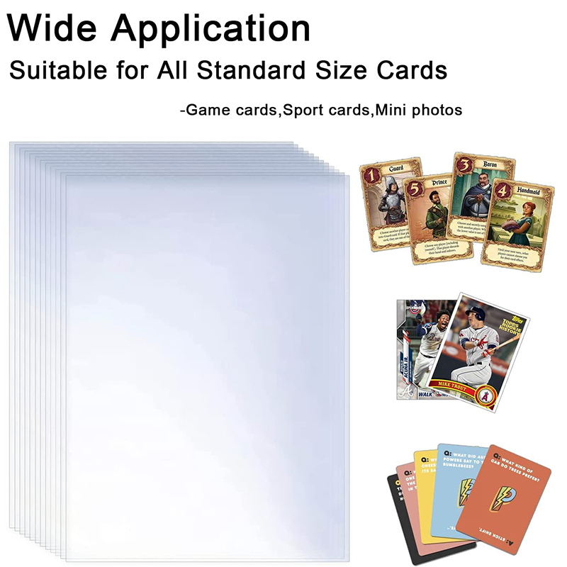Funda transparente para naipes - Collector Card Sleeve reseña y precio