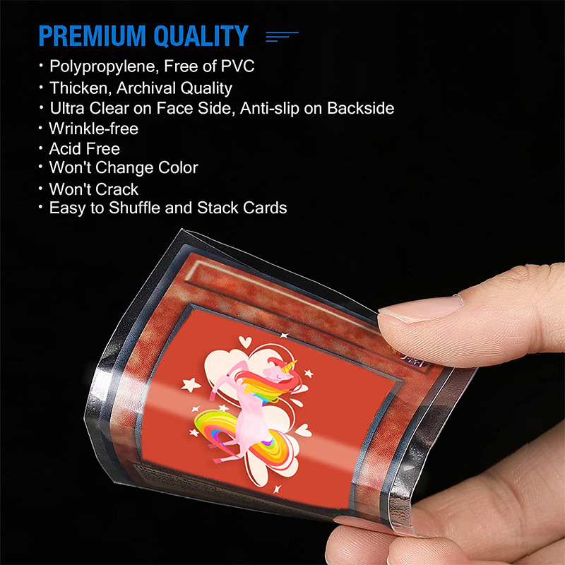 Funda transparente para naipes - Collector Card Sleeve reseña y precio