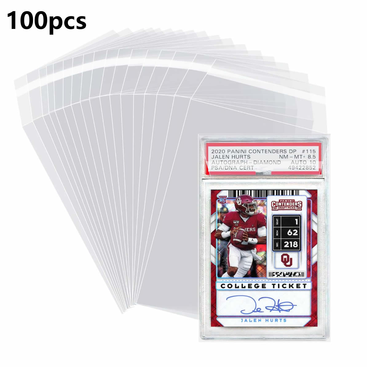 100 fundas para tarjetas clasi - Collector Card Sleeve reseña y precio