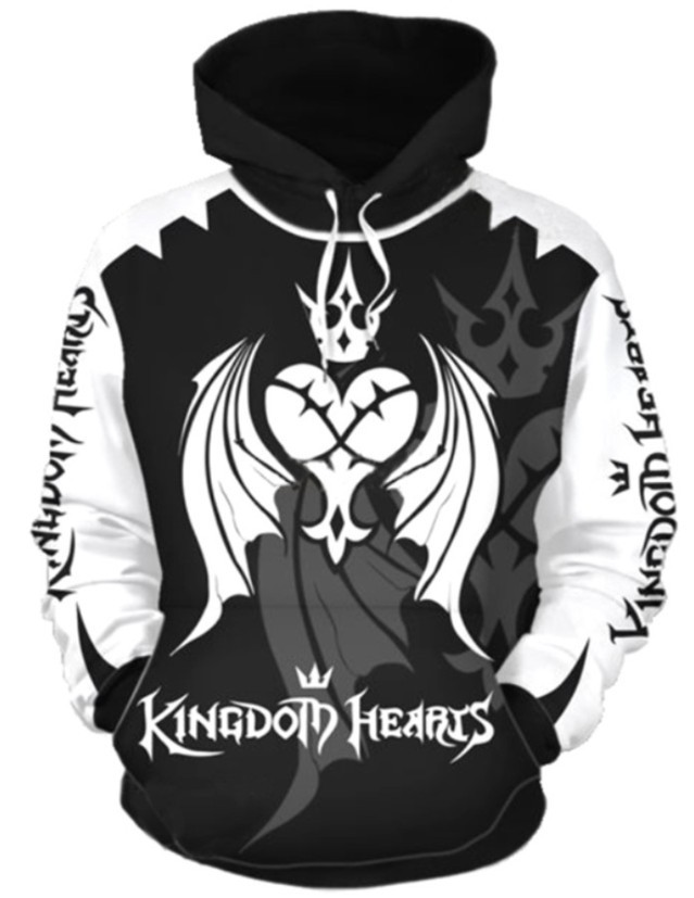 Kingdom Hearts Sudadera con ca - Anime Kingdom Merchandise reseña y precio