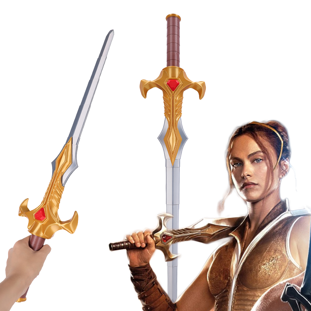 Espada plateada de Teela para  - Cosplay Prop Sword reseña y precio