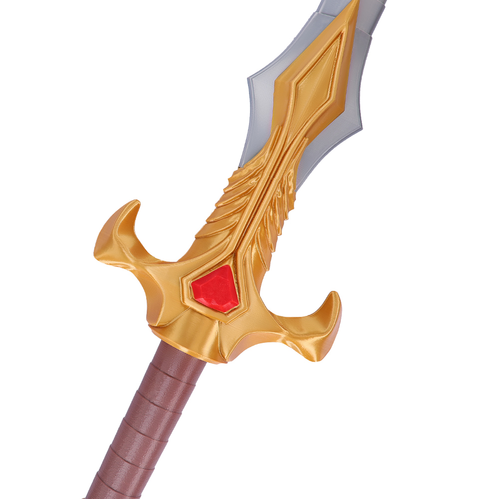 Espada plateada de Teela para  - Cosplay Prop Sword reseña y precio