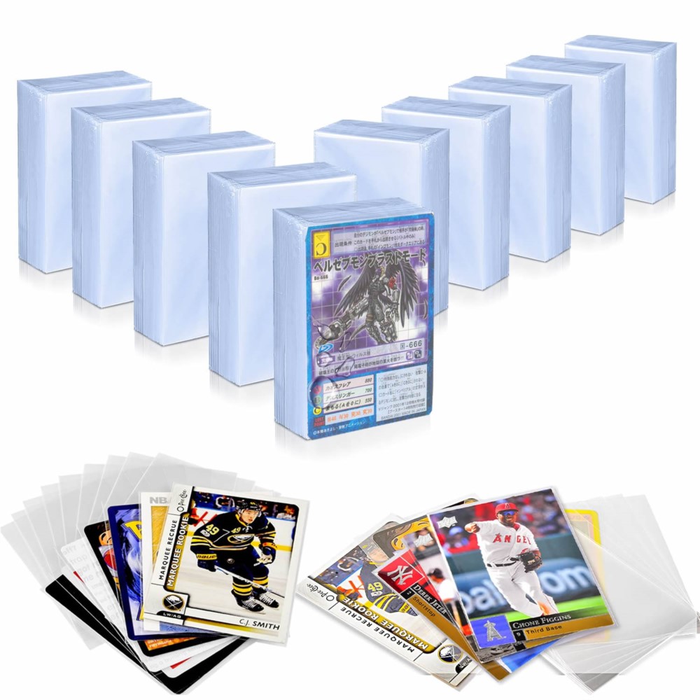 Paquete de 200 fundas transpar - Collector Card Sleeve reseña y precio