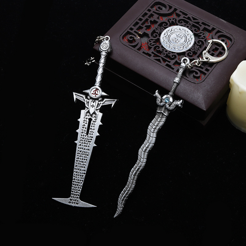 Juego Doom llavero de hoja de  - Cosplay Prop Sword reseña y precio