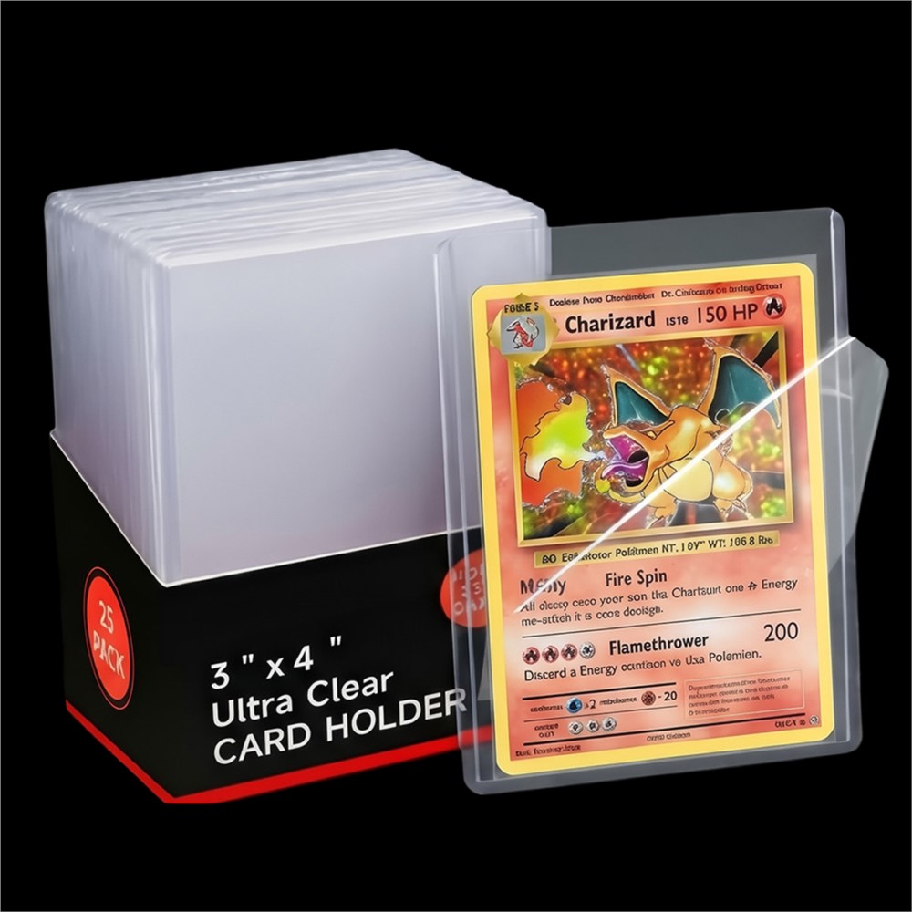25-100 fundas protectoras rígi - Collector Card Sleeve reseña y precio