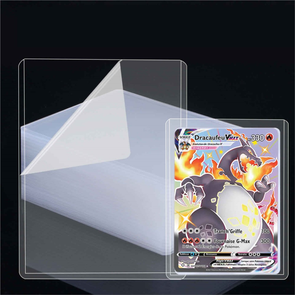 25-100 fundas protectoras rígi - Collector Card Sleeve reseña y precio